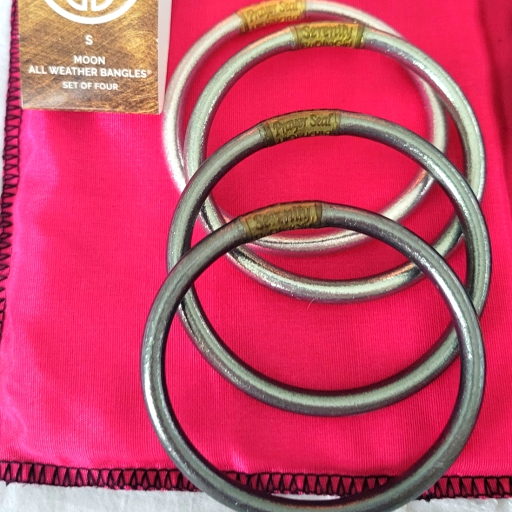 Budhagirl Bangles Serenity Prayer Set